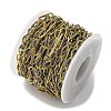 304 Stainless Steel Enamel Figaro Chains CHS-U003-02G-03-3
