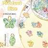 30Pcs Acrylic Pendants PALLOY-YW00120-3