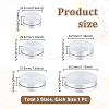 5Pcs 5 Style Aluminum Turntable Base Table Tray FIND-UN0007-22-2
