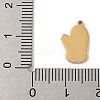 Christmas Theme 304 Stainless Steel Enamel Charms STAS-Z093-02G-3
