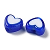 Heart Acrylic Beads TACR-S117-04E-2