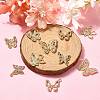 10Pcs 5 Styles Alloy with Rhinestone Pendant FIND-CJ0001-78-5