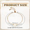 1Pc Stainless Steel Cable Chain Slider Bracelets for Women BJEW-LP0002-23B-2