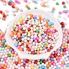Opaque Baking Paint Glass Beads X1-DGLA-T004-02B-1