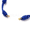 Adjustable Braided Nylon Cord Bracelet Making AJEW-JB00758-04-2