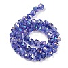 Baking Paint Glass Beads Strands GLAA-H032-05-03-2