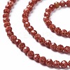 Synthetic Goldstone Beads Strands X-G-L581A-004B-2