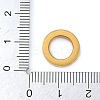 PVD Vacuum Plating 304 Stainless Steel Colorful Rhinestone Linking Rings STAS-Z082-01G-02-3