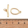 SHEGRACE Brass Toggle Clasps XGRQ58378-790G-3