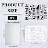 Large Plastic Reusable Drawing Painting Stencils Templates DIY-WH0202-442-2