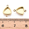304 Stainless Steel Connector Cabochon Settings STAS-N115-36G-3