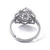 Non-Tarnish 201 Stainless Steel Adjustable Rings LS-RJEW-C074-06P-4