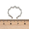 304 Stainless Steel Cuff Rings RJEW-H254-02P-5