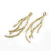Brass Pendants KK-T032-108G-1