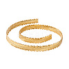 Leaf Brass Ribbon for Lamp Cover Decoration AJEW-WH0348-381B-7