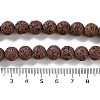 Synthetic Lava Rock Dyed Beads Strands G-H311-08C-02-5