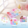 168Pcs 12 Colors Transaparent Acrylic Beads PACR-TA0001-19-5