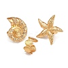 Alloy Adjustable Finger Rings Sets for Women RJEW-B071-01G-2