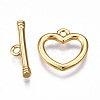 Brass Toggle Clasps KK-T063-93G-NF-2