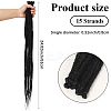 Polyester Wigs AJEW-WH20070-034B-2