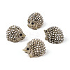 Synthetic Resin Hedgehog Miniature Ornaments AJEW-WH0606-67B-1