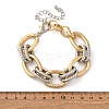 Iron & Alloy & Aluminum Cable Chain Bracelets for Women LS-BJEW-U042-02GP-3