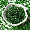 Transparent Colours Glass Seed Beads SEED-E001-T3x6mm-01-2