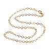 Ion Plating(IP) 304 Stainless Steel Necklaces NJEW-Q335-07B-G-1