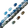1 Strand Natural Dragon Veins Agate Beads Strands G-YW0002-59A-2