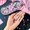 5 Styels Transparent Flat Back Resin Rhinestone Cabochons & Opaque Resin Decoden Cabochons FIND-TA0005-52-5