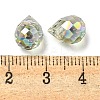 Electroplated Glass Beads EGLA-K062-01A-FR04-3
