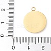 Ion Plating(IP) 304 Stainless Steel with Rhinestone Charms STAS-Q345-02G-02-3