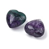 Natural Fluorite Heart Palm Stones G-P609-A03-01-2