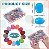 100Pcs Acrylic Beads MACR-UN0001-05-3