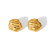 Autumn Winter High-End 304 Stainless Steel Stud Earrings for Women MR8055-3-3