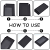 Rectangle Paper Biscuit Boxes with Clear Window CON-WH0107-01B-4