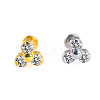 316L Surgical Stainless Steel & G23 Titanium Crystal Rhinestone Labrets for Women Men WG3A239-80-1