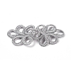 Braid Knit Chinese Knot Closure Cheongsam Frog Buttons BUTT-WH0014-22-1