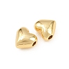Valentine's Day Brass Beads KK-H292-51C-G-2
