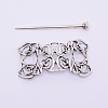 Tibetan Style Alloy Hair Forks OHAR-WH0016-34-1