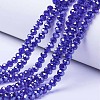 Electroplate Glass Beads Strands EGLA-A034-T10mm-A11-1