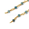 Brass Chain Necklace Making KK-K337-13G-3