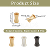 24Pcs 3 Colors Brass Beads KK-DC0002-49-2