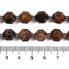 Natural Jasper Beads Strands G-O201B-140G-5