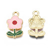 Eco-Friendly Zinc Alloy  Pendants ENAM-R051-12-03G-NR-3