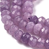 Dyed Natural Malaysia Jade Rondelle Beads Strands X-G-E316-2x4mm-39-3