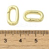 Brass Spring Gate Rings KK-B089-03B-G-3