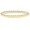 Temperament Magnet Gold Elastic Bracelet Baroque Imitation Pearl Multi layered Layered Bracelet Small and Popular Bracelet BK8855-5-1