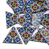 Printed Basswood Pendants X-WOOD-S045-013A-1