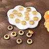 Big Hole Zinc Alloy Pave Grade A Crystal Rhinestone Rondelle Beads LS-ALRI-O007-G01-5
